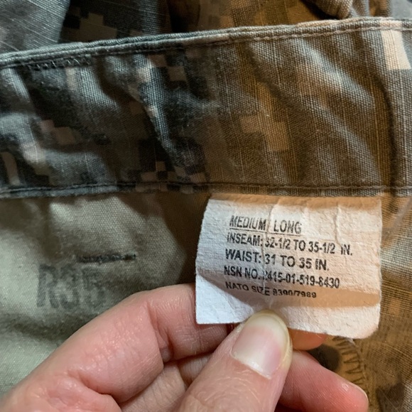 Two Pairs of Army Combat Uniform Trousers (Digital Camo) - Picture 15 of 16